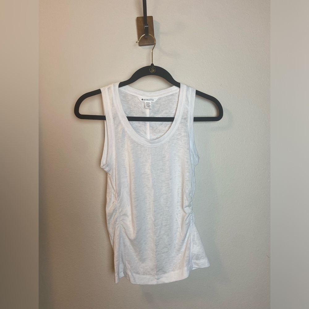 White lightweight Sleeveless Tank Top by Athletica
